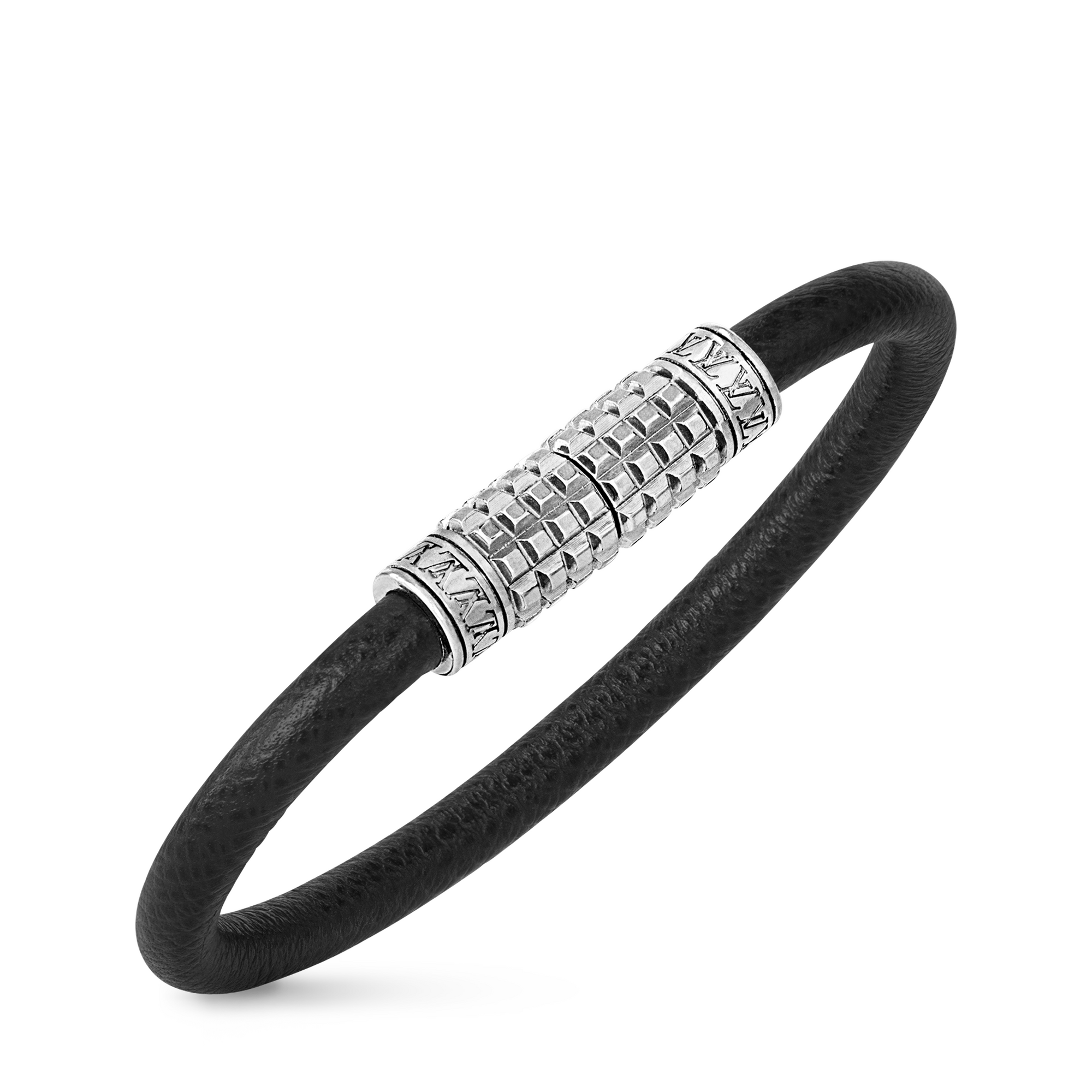 Digit Bracelet Damier Graphite Canvas - Men - Fashion Jewelry